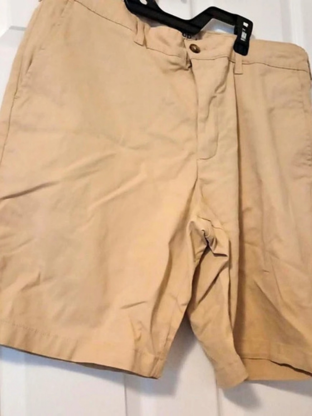 IZOD Saltwater Stretch Chino Short Men's Flat Front Shorts Waist 36